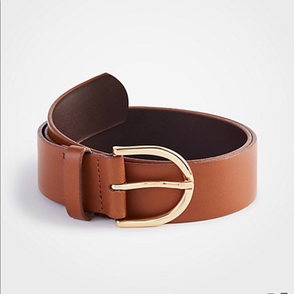 Ann Taylor wide leather Trouser belt - Picture 1 of 16